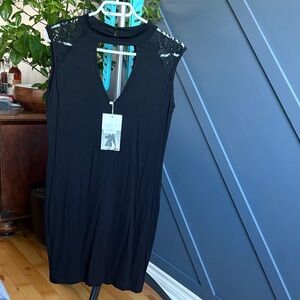 Elegant Black Midi Dress